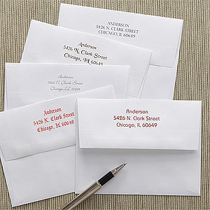 Return Address Imprinted<br>4 3/8quot; x 5 3/4quot; Envelopes - 7913