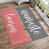 Scripty Style Personalized Yoga Mats - 22866