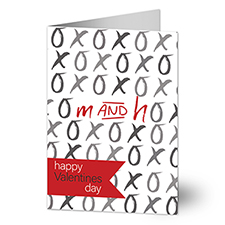 Couples Love Personalized Valentines Day Greeting Cards - 22961