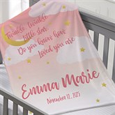 Beyond The Moon Personalized Baby Blankets - 23434