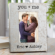 Galvanized Metal Box Picture Frames - Couple Picture Frames - 23540