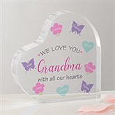 All Our Hearts Personalized Heart Keepsake Gift - 23684