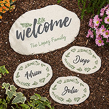 Cozy Home Personalized Garden Stepping Stones - 24157