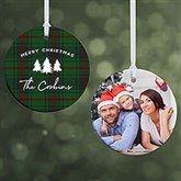 Personalized Christmas Ornaments - Woodsy Winterland - 24925