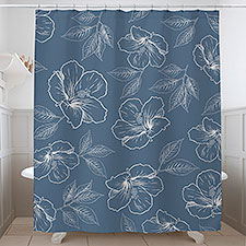 Custom Printed Patterned Personalized Shower Curtain - 25485