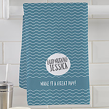 Pattern Personalized Hand Towel - 25501