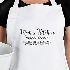 Recipe for a Special Mom Personalized Apron  Potholder - 25622