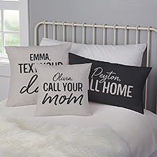 Call Your Mom Personalized Throw Pillows - 27233