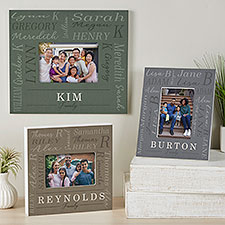 Family Is Everything Personalized Box Picture Frames - 27281