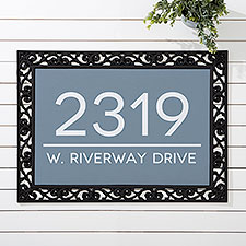 Home Address Personalized Doormats - 27472