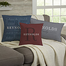 Family Is Everything Personalized Throw Pillows - 28029