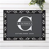 Lavish Last Name Personalized Doormats - 28712