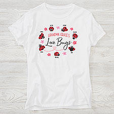 Grandmas Love Bugs Personalized Grandma Shirts - 28866