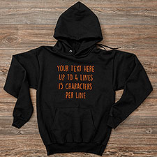 Write Your Own Personalized Mens Sweatshirts - 28945
