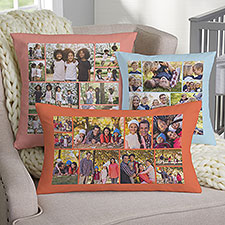 Photo Collage For Kids Personalized Throw Pillows - 29711