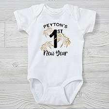 First New Years Personalized Baby Clothing - 29877