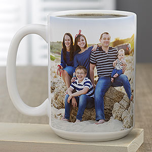 15 oz. White Mug