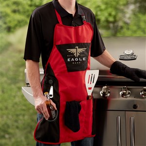 Personalized Logo 4pc Apron Set  - 40397