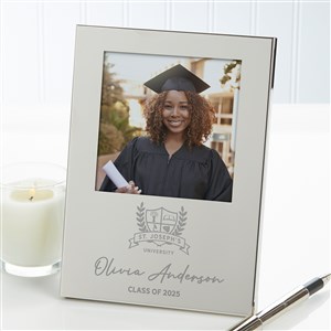 Personalized Logo Engraved Graduation Picture Frame  - 49034