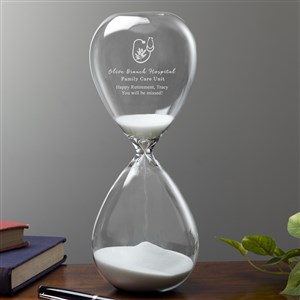 Custom Retirement Logo Sand-Filled Hourglass - 51250