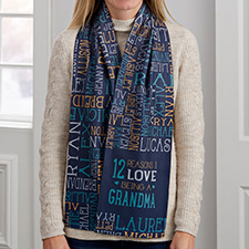 Reasons Why For Grandma Personalized Womens Scarf - 30277