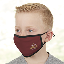 Graduating Class Of Personalized Kids Face Mask - 31949