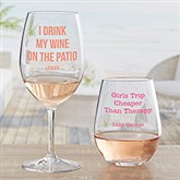 Expressions Personalized Tritan Unbreakable Wine Glass - 32173