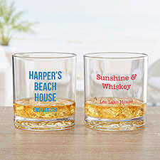 Expressions Personalized Unbreakable Tritan Whiskey Glass - 32175