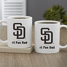 MLB San Diego Padres Personalized Coffee Mugs - 32996