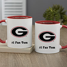 NCAA Georgia Bulldogs Personalized Coffee Mugs - 33050