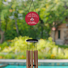 NCAA Ohio State Buckeyes Personalized Wind Chimes  - 34787