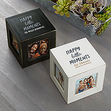 Personalized Photo Cubes - Happy Little Moments - 35847