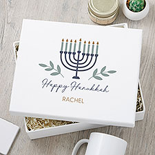 Spirit of Hanukkah Personalized Gift Box  - 37095