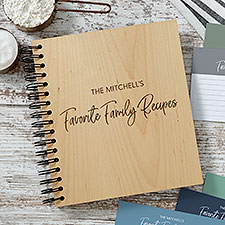 Personalized Recipe Book  Recipe Cards - Favorite Family Recipe - 37287