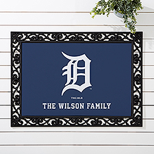 MLB Detroit Tigers Personalized Doormats  - 37417