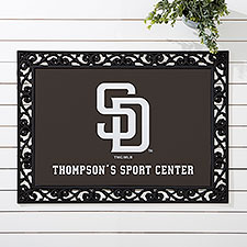 MLB San Diego Padres Personalized Doormats  - 37429