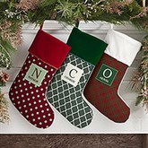 Personalized Christmas Stockings - Christmas Custom Pattern - 37676