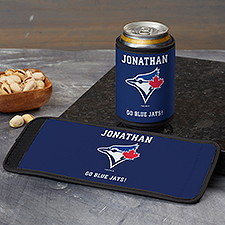 Toronto Blue Jays Personalized Baseball Can  Bottle Wrap - MLB - 37809