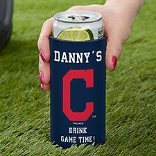 Cleveland Guardians Personalized Slim Can Holder MLB Baseball - 37850