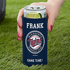 Minnesota Twins Personalized Slim Can Holder MLB Baseball - 37858