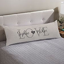 Elegant Couple Personalized Body Pillow  - 38947D