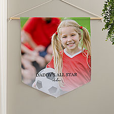 Photo  Message Personalized Pennant  - 38971D