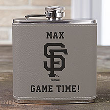 MLB San Francisco Giants Leatherette Personalized Flask  - 39039