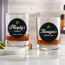 Irish Home Personalized Whiskey Glass  - 39151