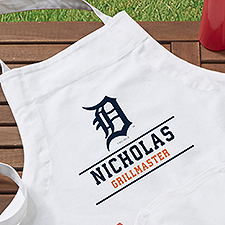 MLB Detroit Tigers Personalized Apron  - 39442