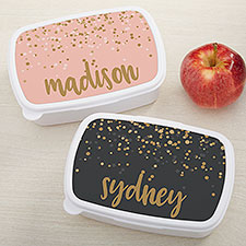 Sparkling Name Personalized Lunch Box  - 41351