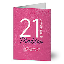 Birthday Bash Personalized Greeting Card - 41782