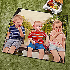 Cartoon Yourself Personalized Picnic Blanket  - 43006