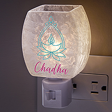 Diwali Personalized Frosted Night Light - 43165