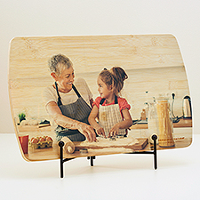 Personalized Photo Wood Cutting Board - 44630